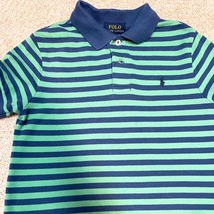 Boys Polo Ralph Lauren striped polo shirt. Size 7